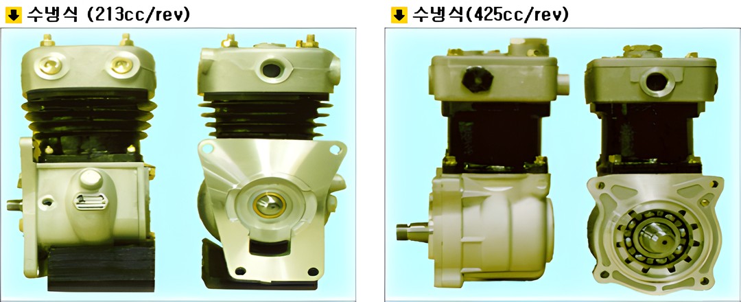 Flange Mounting Water Cooling System (213cc/rev), Water Cooling System (425cc/rev)